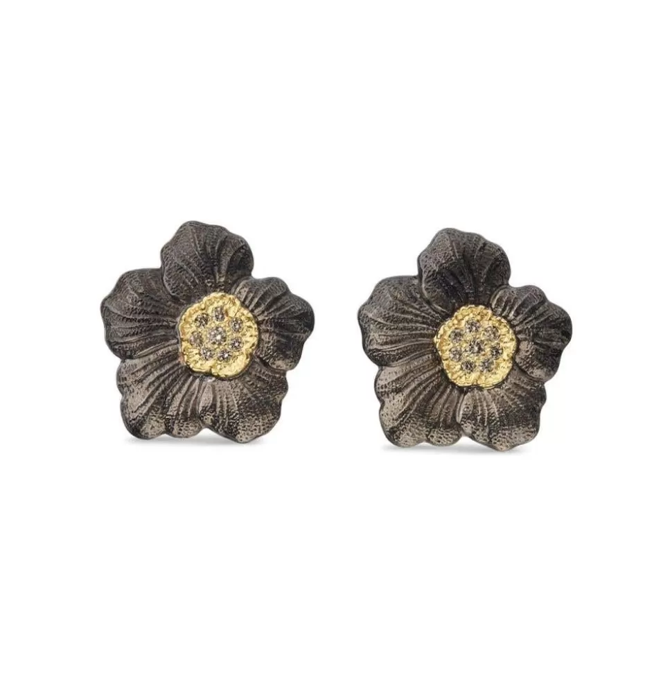Buccellati Blossoms Diamonds Earrings< Earrings