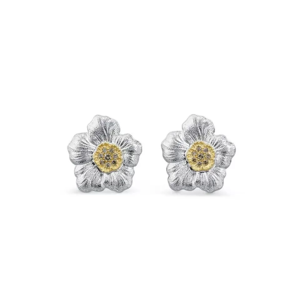 Buccellati Blossoms Diamonds Earrings< Earrings