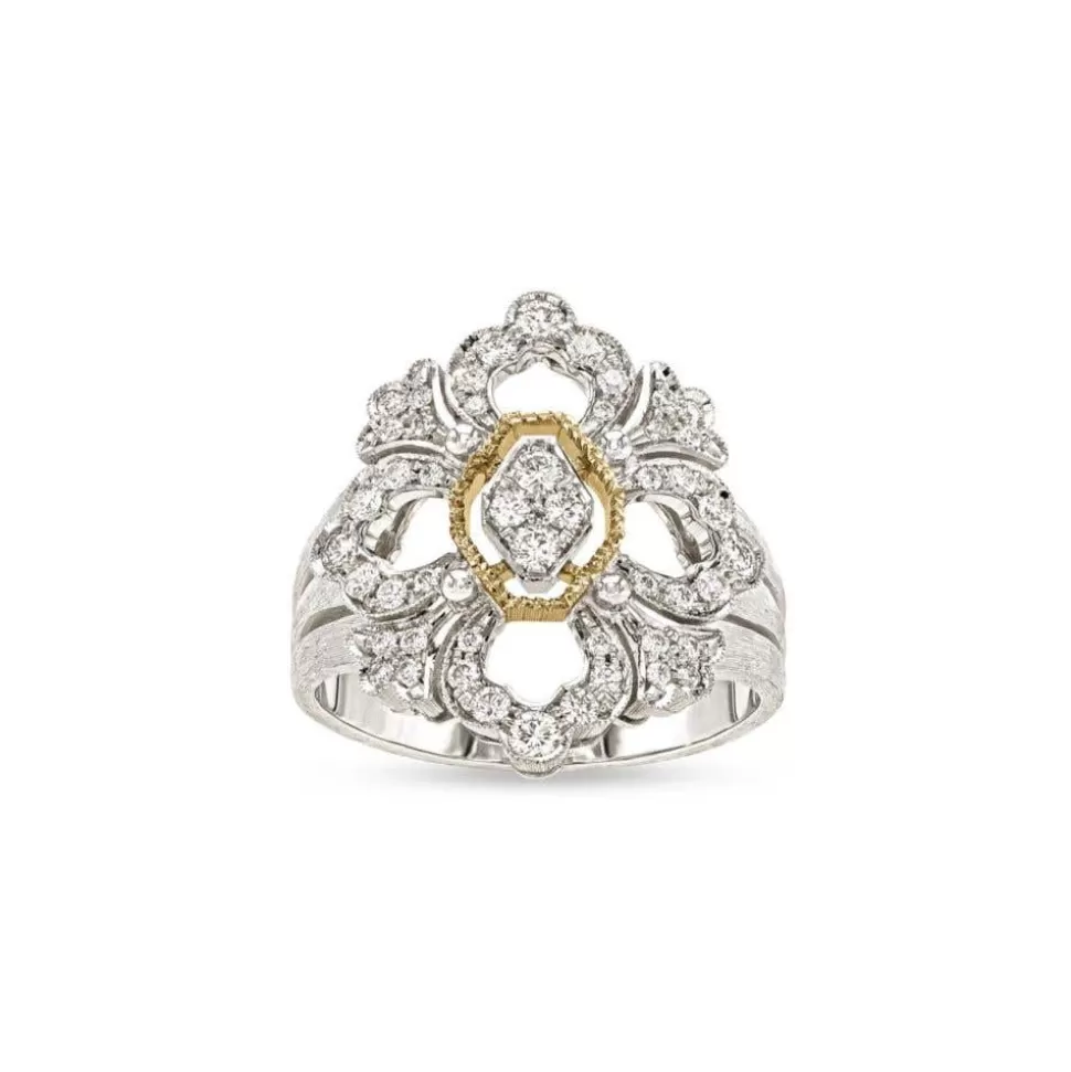 Buccellati Opera Full Pave' Ring< Rings