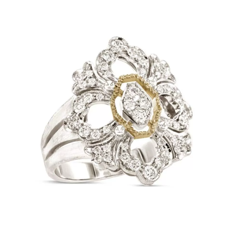 Buccellati Opera Full Pave' Ring< Rings